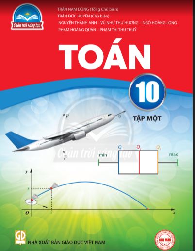 SÁCH GIÁO KHOA Toán lớp 10 MỚI - 2022 1